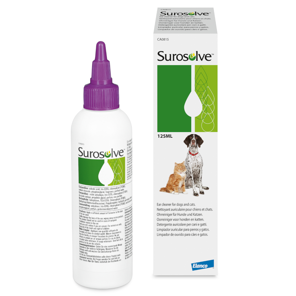 Surosolve Ohrreiniger vet. 125 ml Flüssigkeit