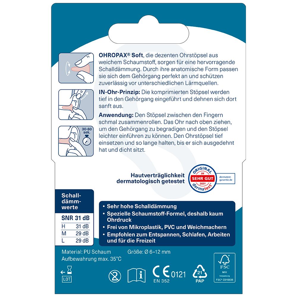 OHROPAX SOFT 10 St