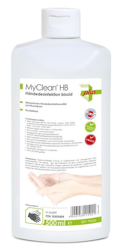 MaiMed MyClean HB Händedesinfektion 500 ml Lösung