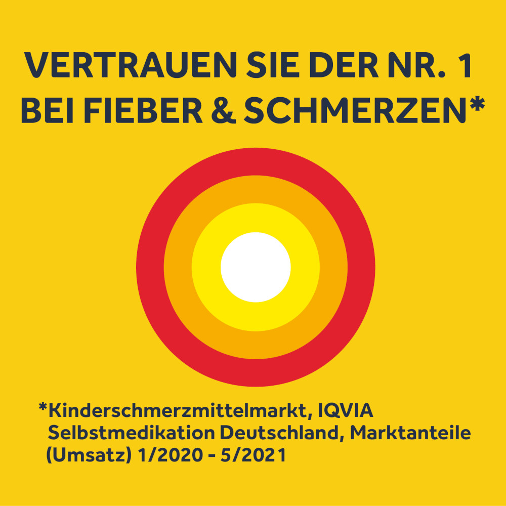 NUROFEN Junior Fiebersaft Orange 40mg/ml 100 ml Suspension zum Einnehmen