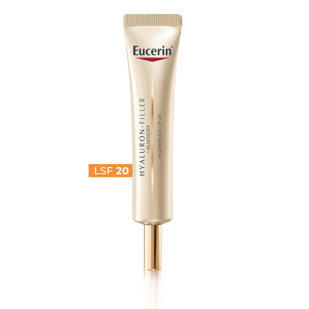 Eucerin HYALURON FILLER + ELASTICITY Augenpflege LSF 20 15 ml Augencreme