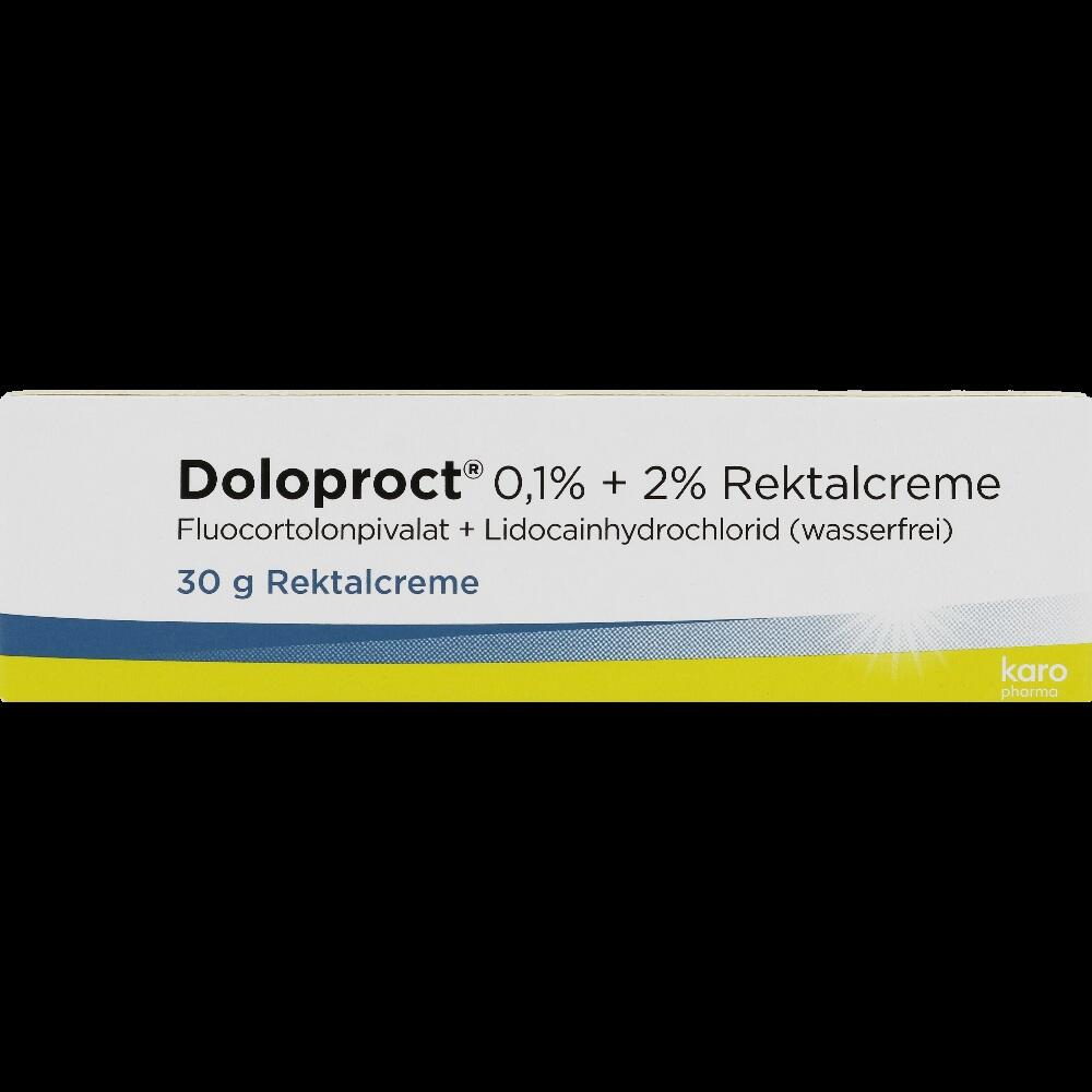 Doloproct 0,1%+2% Rektalcreme 30 g Creme