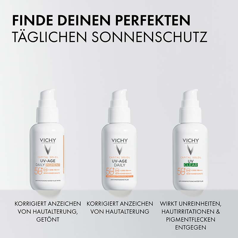 VICHY CAPITAL SOLEIL UV-AGE DAILY LSF 50+ 40 ml Flüssigkeit