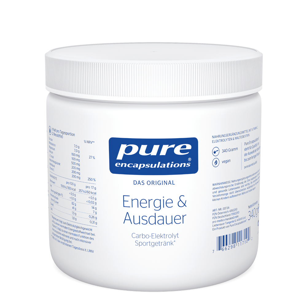 pure encapsulations Energie & Ausdauer 340 g Pulver