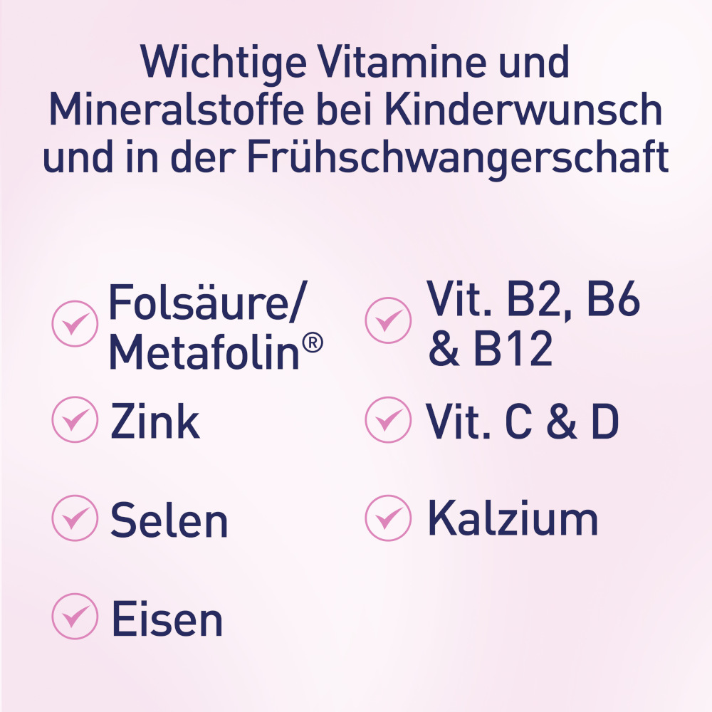 elevit 1 Kinderwunsch & Schwangerschaft 90 St Tabletten