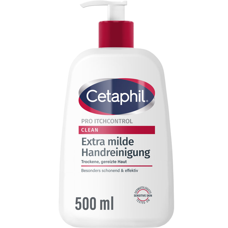 Cetaphil PRO ITCHCONTROL CLEAN Extra milde Handreinigung 500 ml Creme