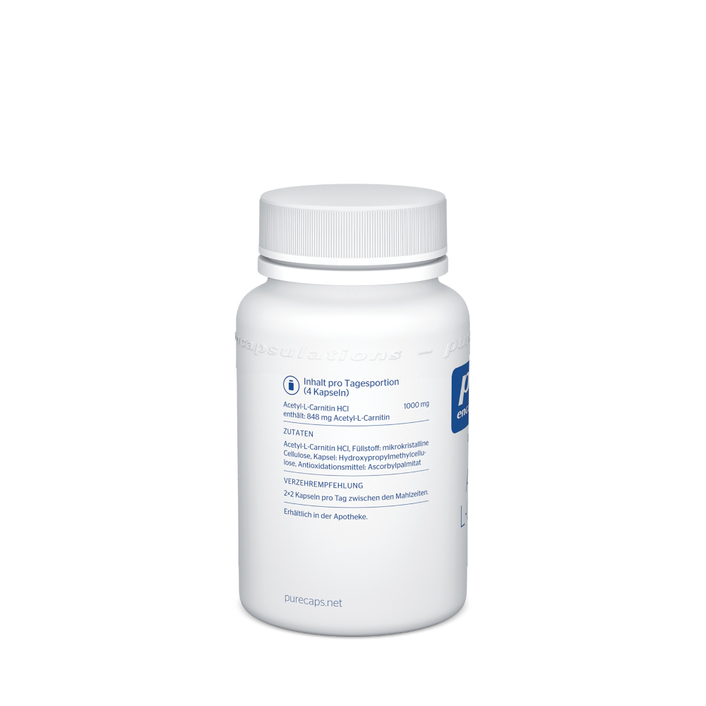 pure encapsulations Acetyl L-Carnitin  60 St Kapseln
