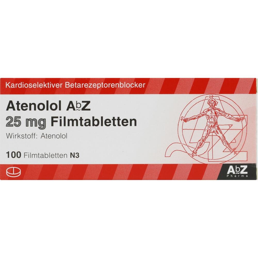 Atenolol AbZ 25mg 100 St Filmtabletten