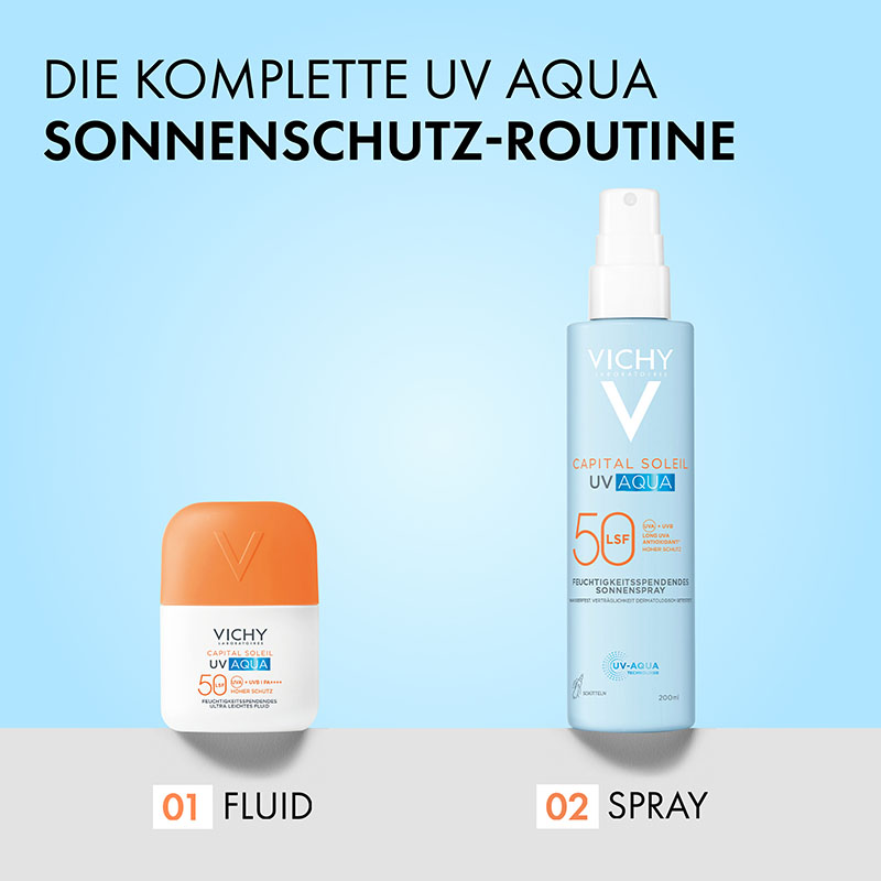 VICHY CAPITAL SOLEIL UV AQUA LSF 50 200 ml Spray
