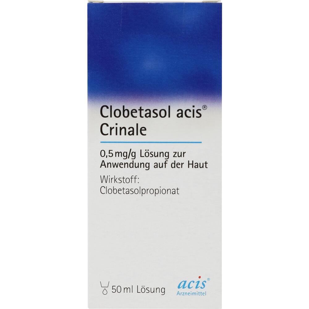 CLOBETASOL acis Crinale Lösung 50 ml Lösung