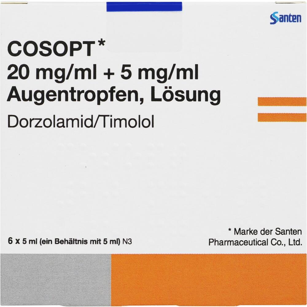 COSOPT 6X5 ml Augentropfen