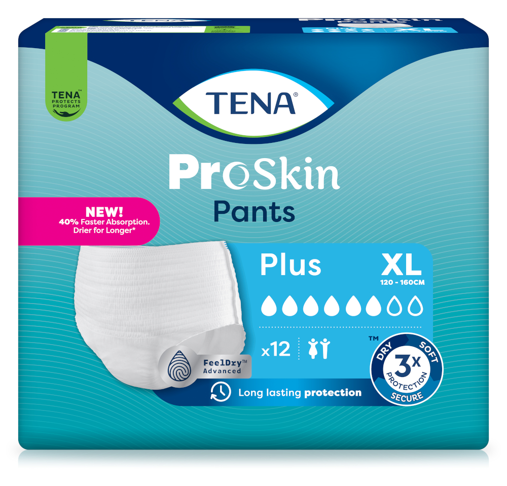 TENA PROskin Pants PLUS XL 12 St
