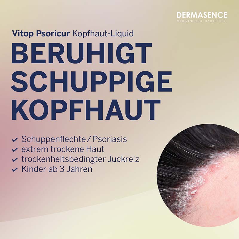 DERMASENCE Vitop Psoricur KOPFHAUT-LIQUID 75 ml Tonikum