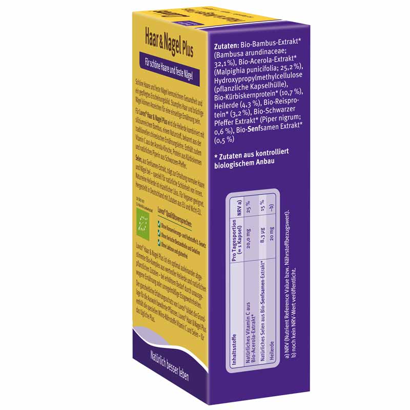 Luvos HEILERDE Haar & Nagel Plus  60 St Kapseln