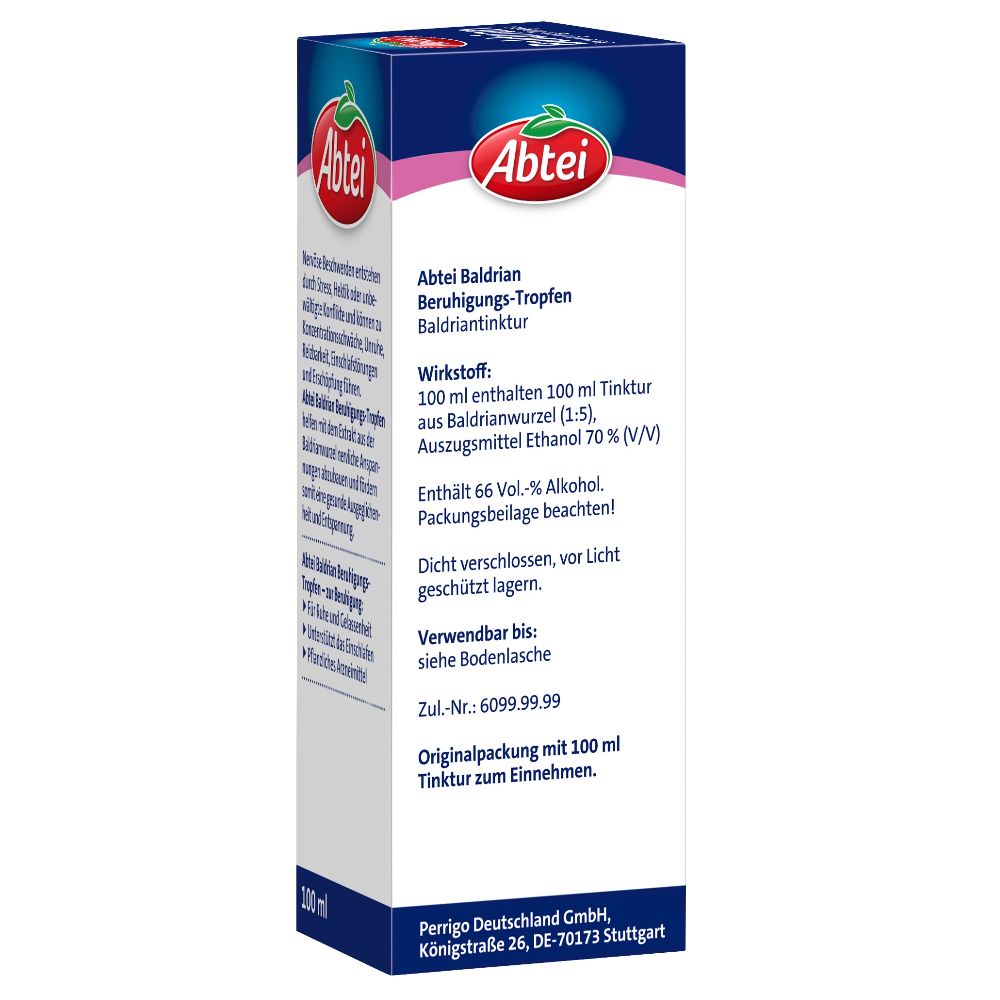 Abtei Baldrian Beruhigungs-Tropfen 100 ml Tropfen