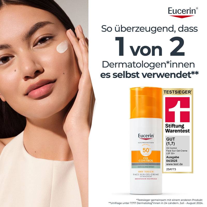Eucerin SUN OIL CONTROL DRY TOUCH FACE SUN GEL-CREME LSF 50+   50 ml Creme