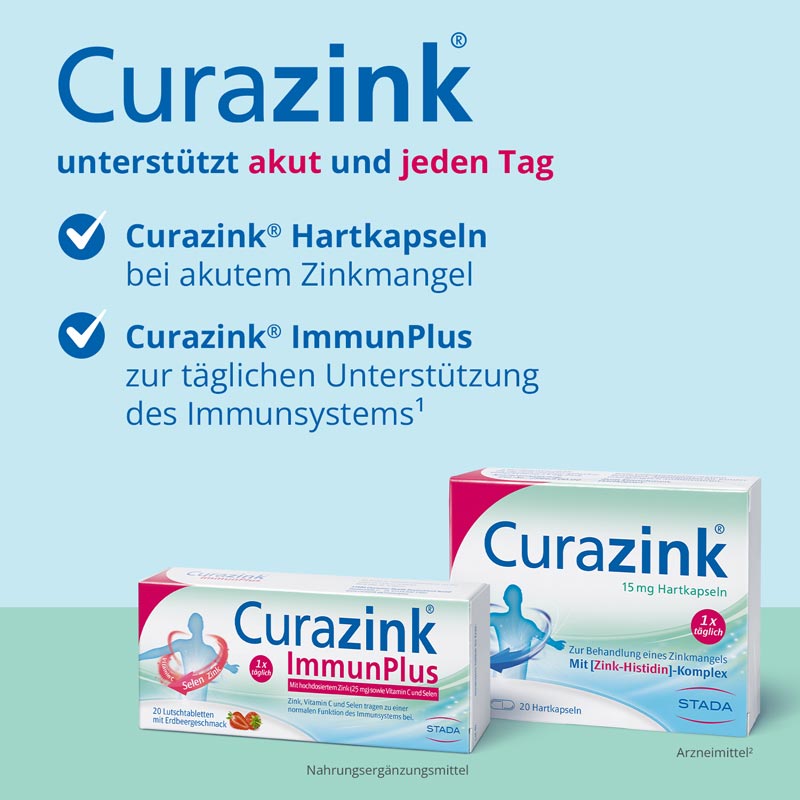 Curazink ImmunPlus 20 St Lutschtabletten