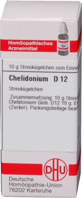 CHELIDONIUM D 12 Globuli 10 g Globuli