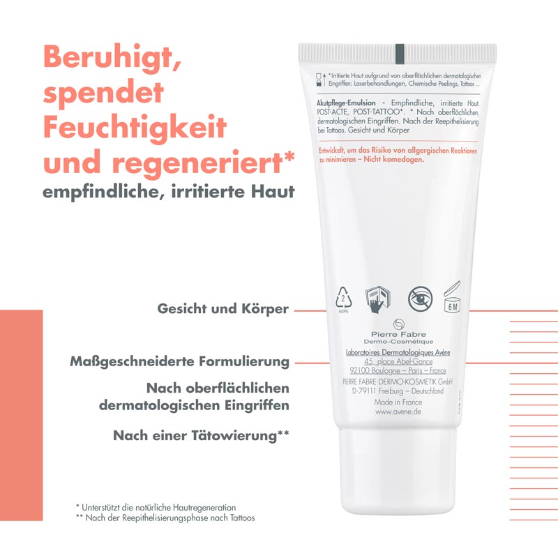 Avène CICALFATE+ POST ACTE POST TATTOO  40 ml Emulsion