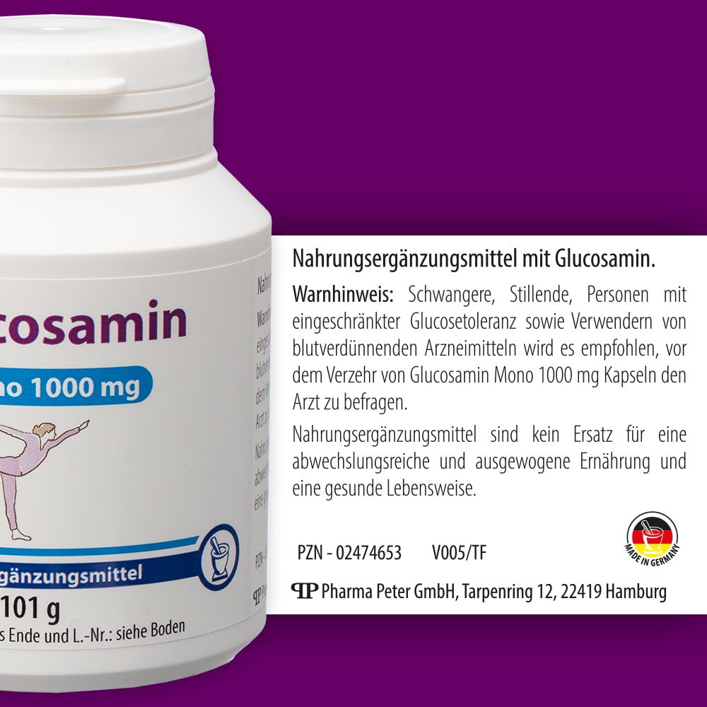 GLUCOSAMIN MONO 1000 mg Kapseln 90 St Kapseln