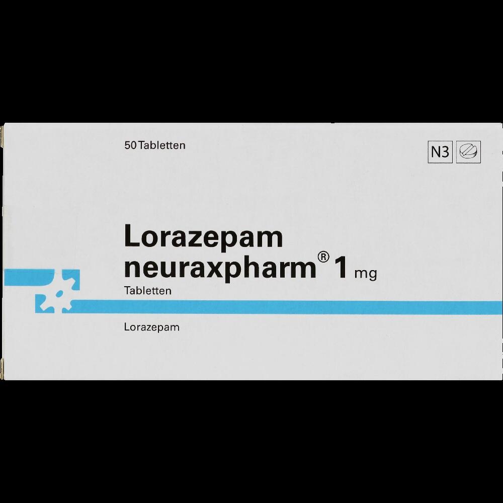 Lorazepam neuraxpharm 1 mg 50 St Tabletten