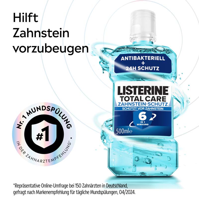 LISTERINE Total Care Zahnstein-Schutz  500 ml Lösung
