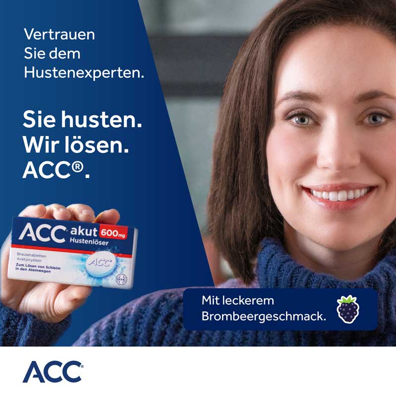 ACC akut 600mg Hustenlöser 20 St Brausetabletten