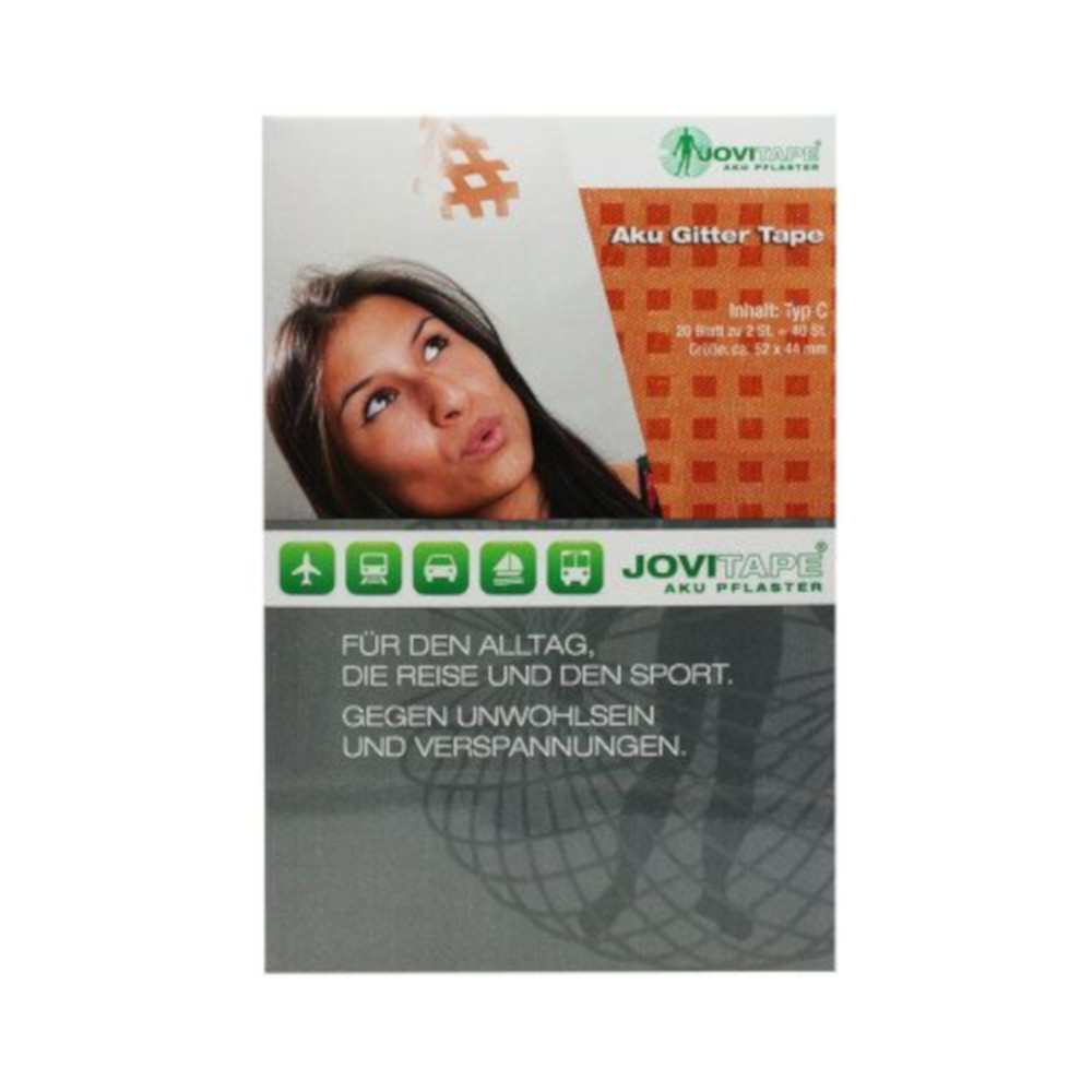 JOVITAPE Gittertape Typ C 44x52 mm 20X2 St Pflaster
