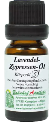 Lavendel-Zypressen-Öl 10 ml Öl