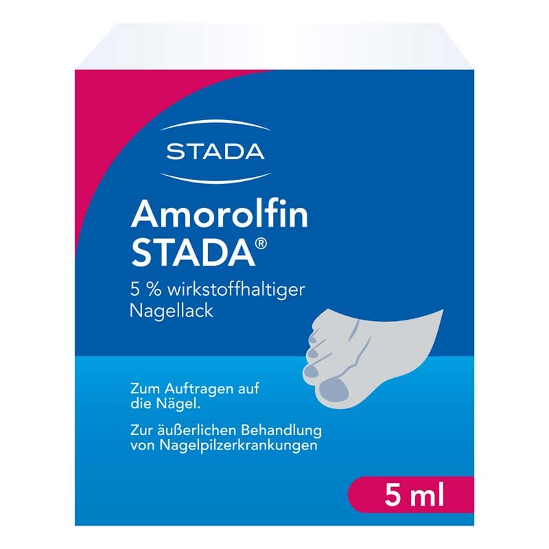 Amorolfin STADA 5% 5 ml Wirkstoffhaltiger Nagellack