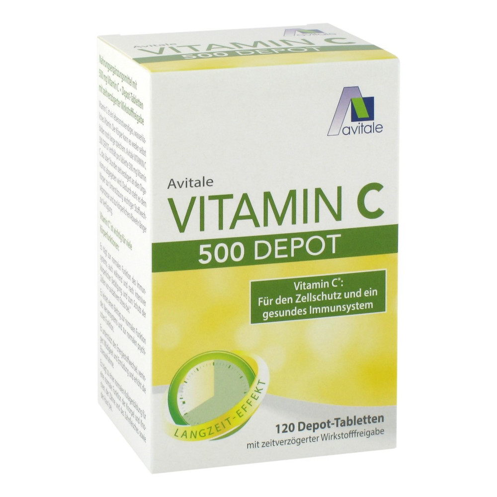 Avitale VITAMIN C 500 mg depot Kapseln 120 St Tabletten
