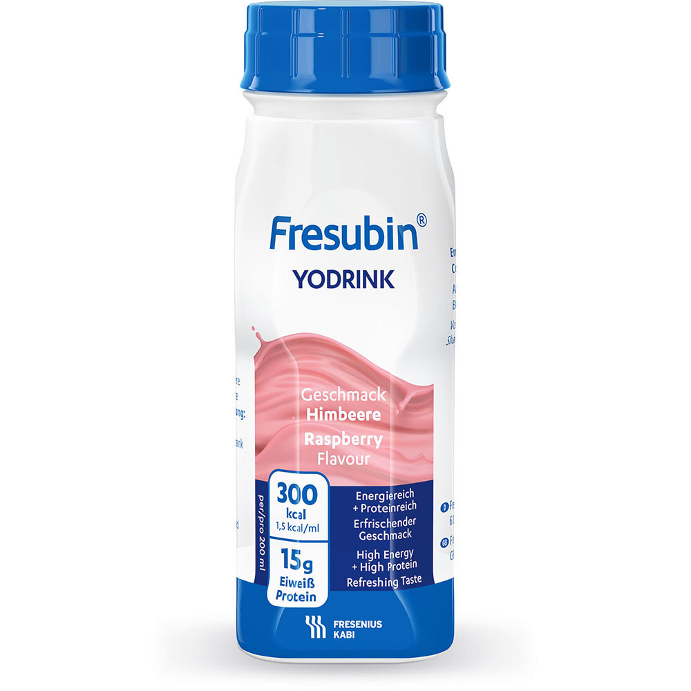 Fresubin YODRINK Himbeere 4X200 ml Flüssigkeit
