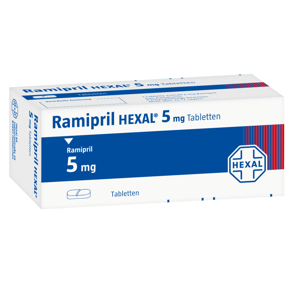 Ramipril HEXAL 5mg 100 St Tabletten
