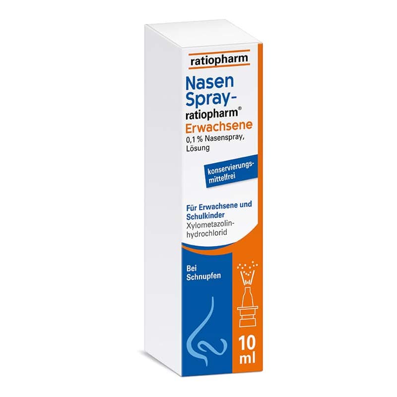 NasenSpray-ratiopharm Erwachsene & Schulkinder 10 ml Nasenspray