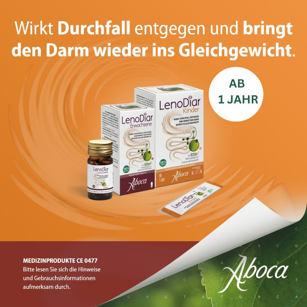 LenoDiar Kinder bei Durchfall 12 St Granulat