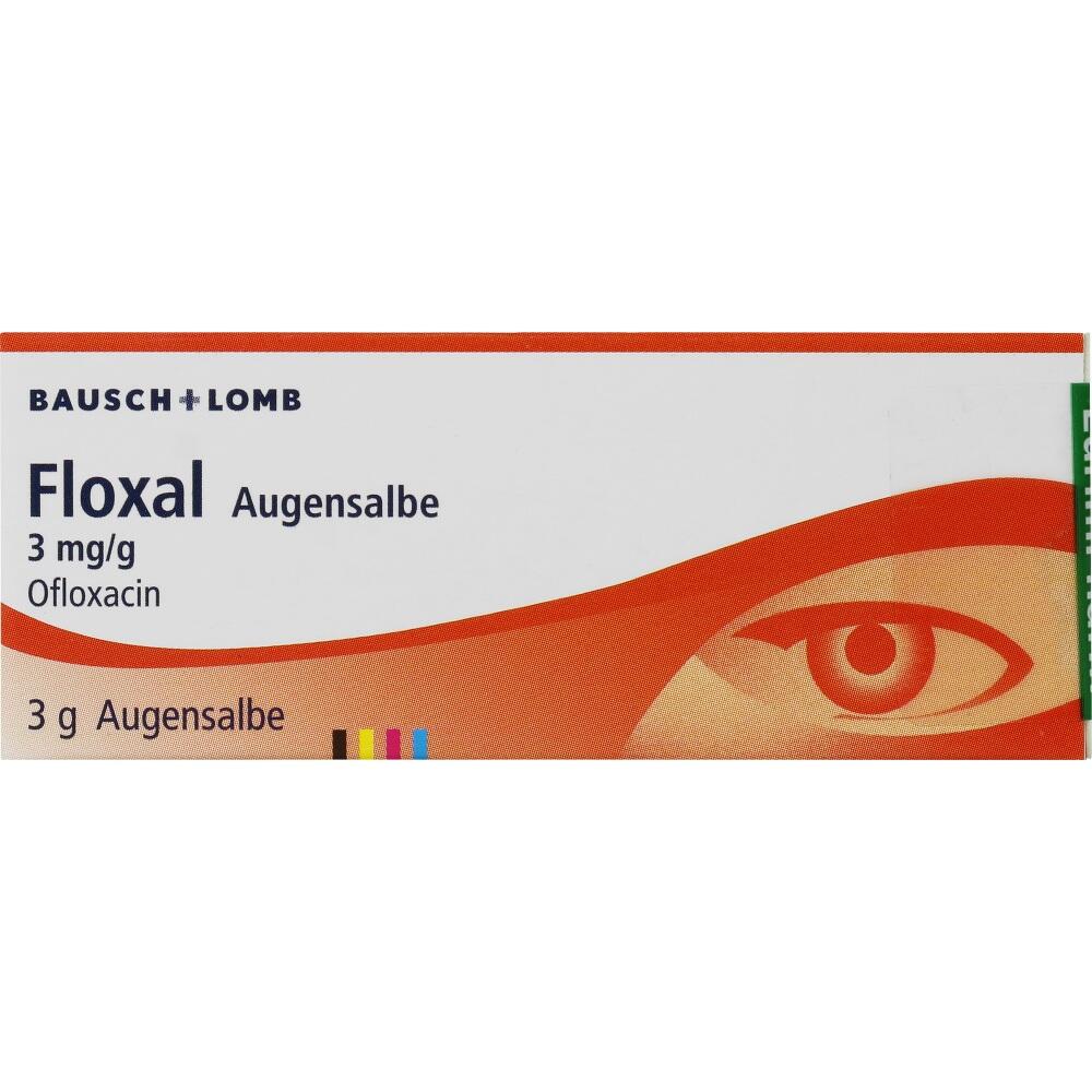 FLOXAL 3 mg/g Augensalbe 3 g Augensalbe