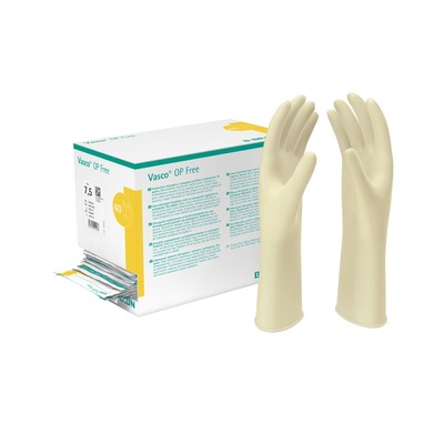 VASCO OP Handschuhe free Gr.6,5 2 St Handschuhe