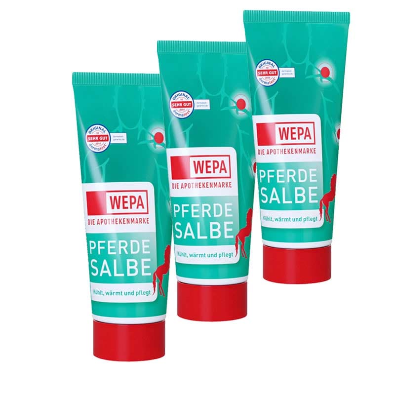 WEPA PFERDESALBE 3er Set 3X100 ml Salbe