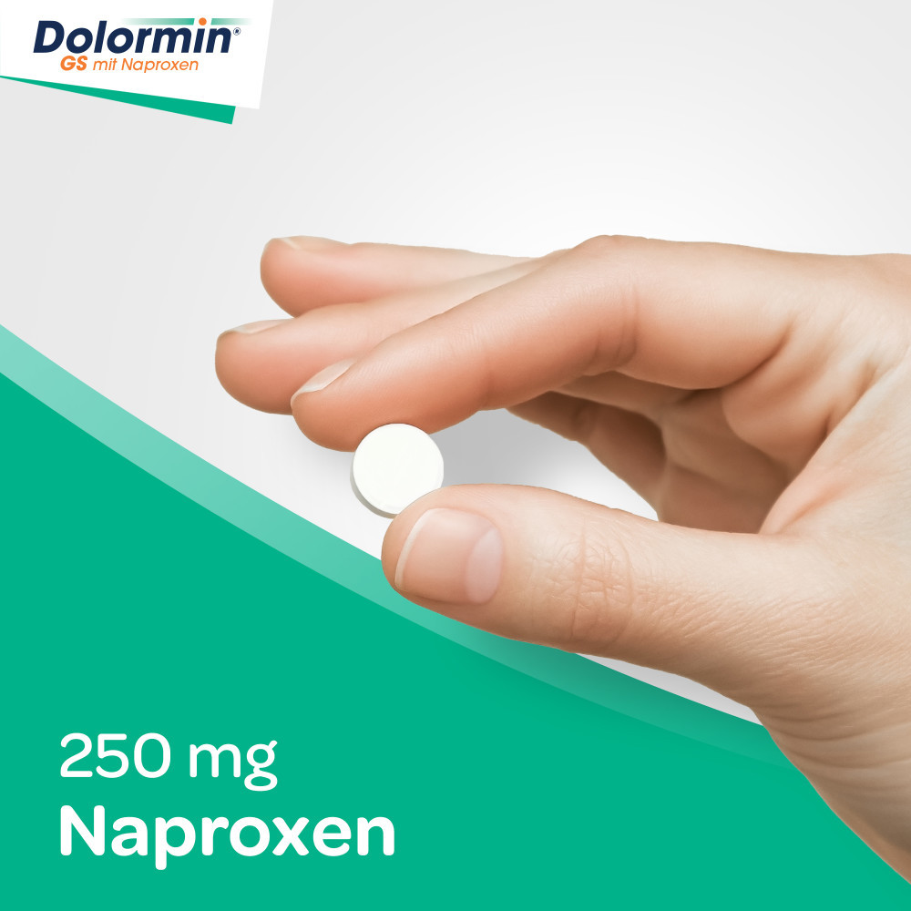 Dolormin GS mit Naproxen, Schmerztabletten bei Gelenkschmerzen