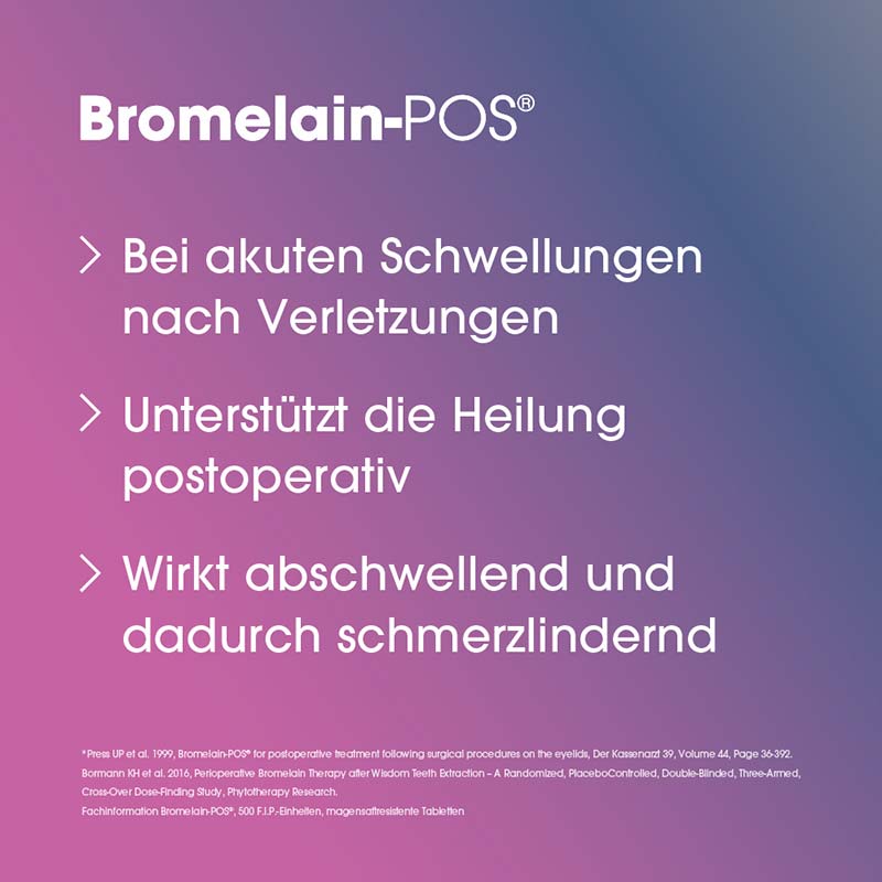 Bromelain-POS 30 St Tabletten magensaftresistent