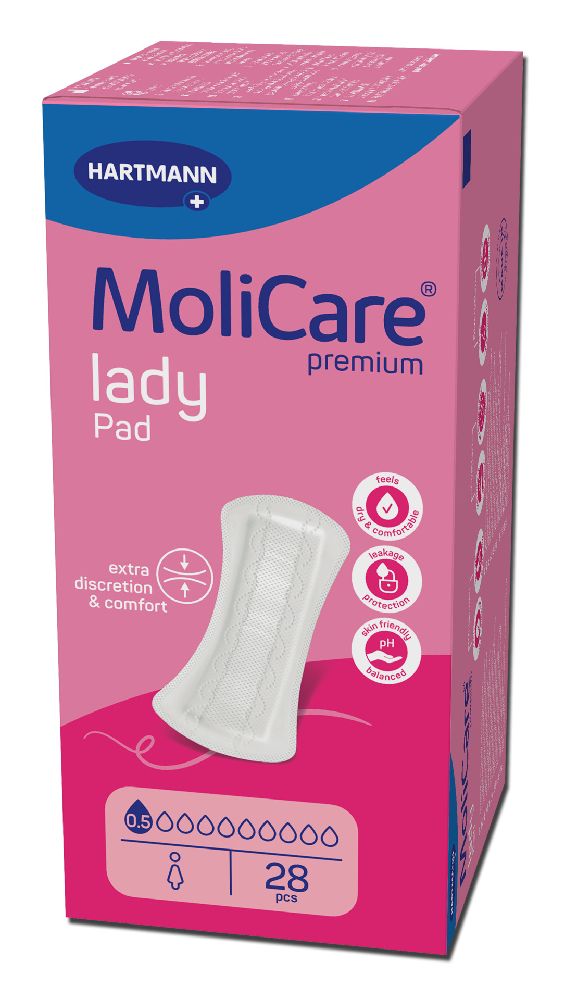 MoliCare premium lady Pad 0,5 Tropfen 28 St
