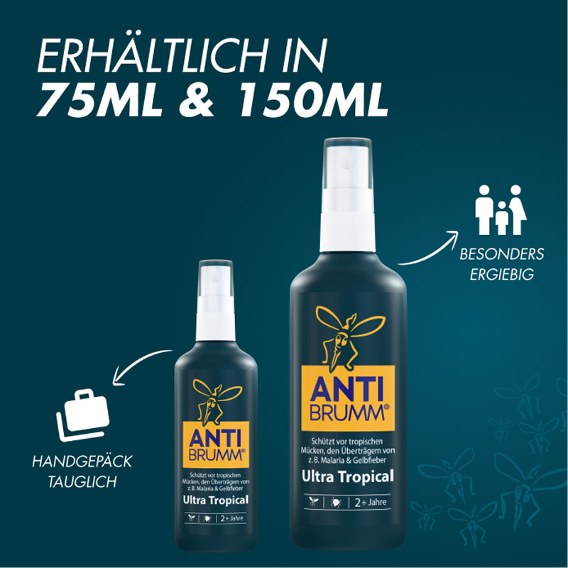 ANTI BRUMM ULTRA TROPICAL Insektenschutz 75 ml Spray