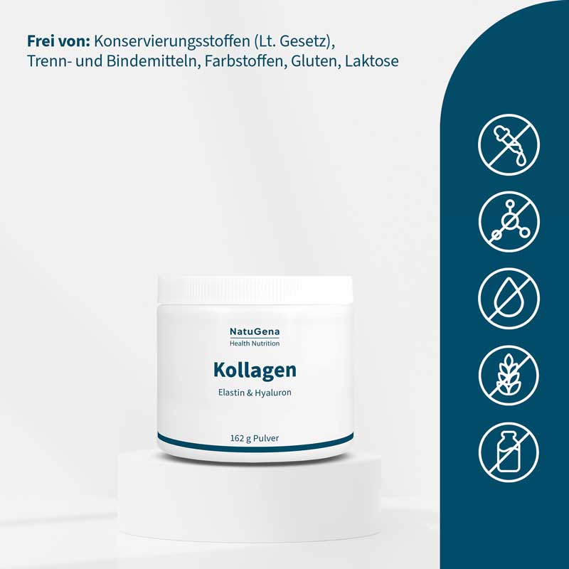 NatuGena Kollagen 162 g Pulver