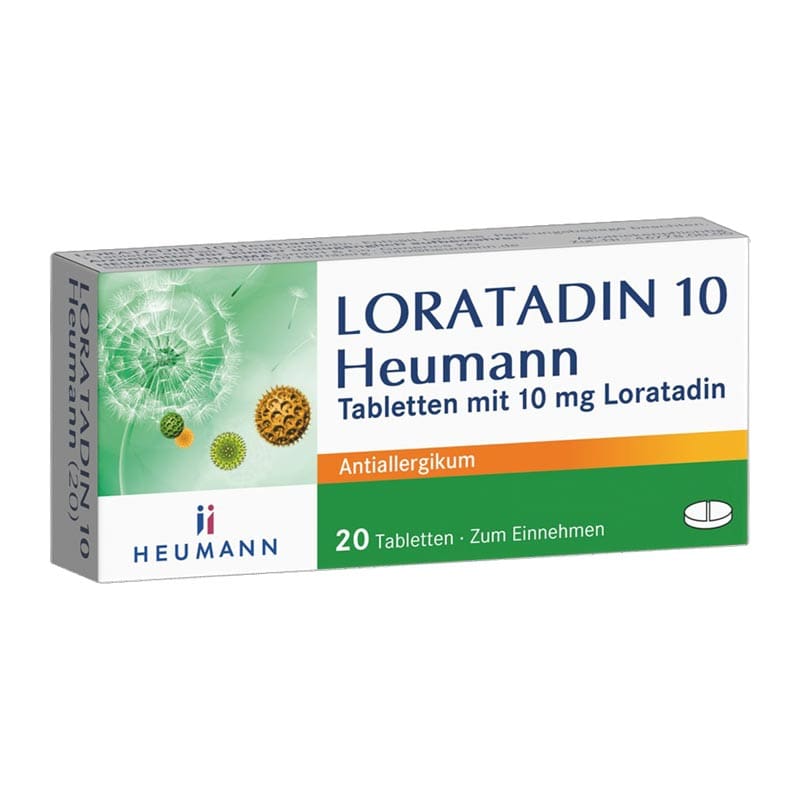 LORATADIN 10 Heumann 20 St Tabletten