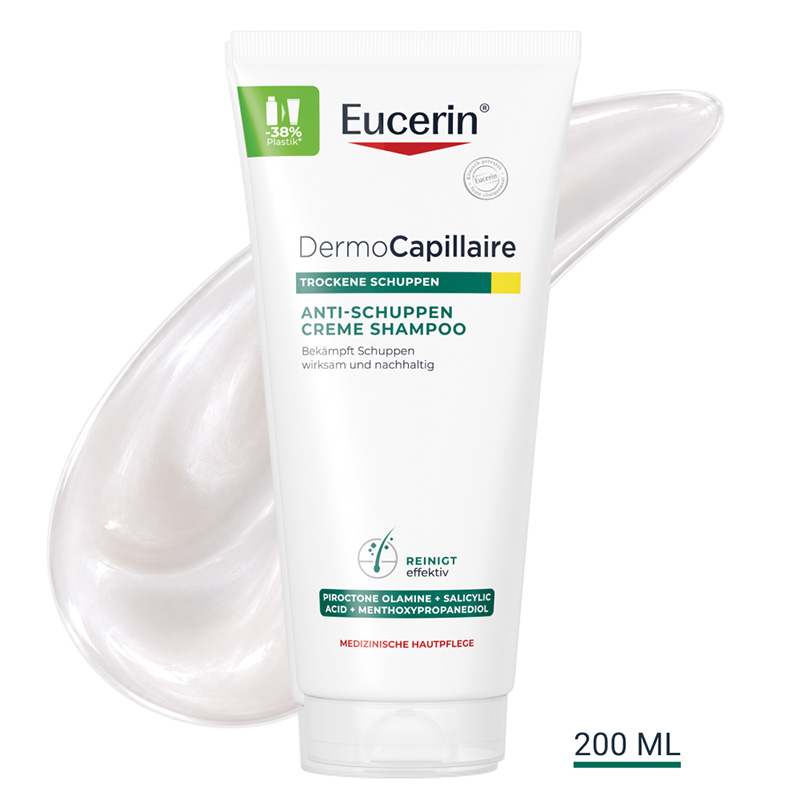 Eucerin DernoCapillaire ANTI-SCHUPPEN CREME SHAMPOO + 20% Rabatt* 200 ml Shampoo