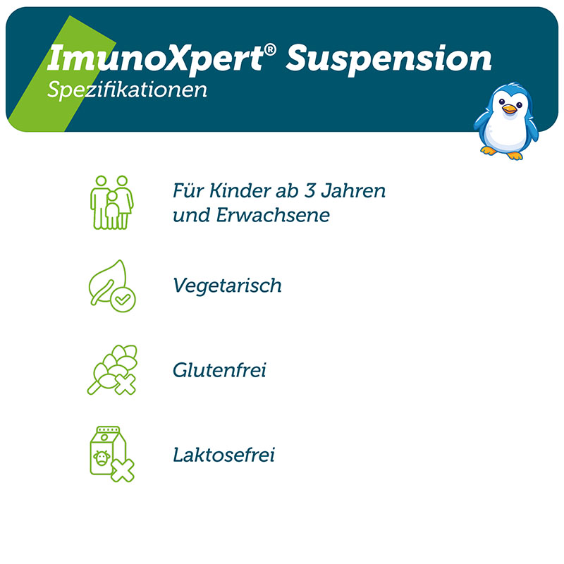 IMUNO XPERT Junior Imunoglukan P4H Vitamin C + IMG 250 ml Suspension