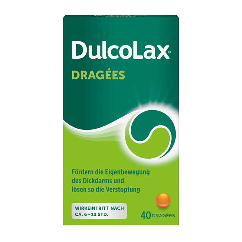 DulcoLax DRAGÉES - Abführmittel bei Verstopfung  40 St Tabletten magensaftresistent