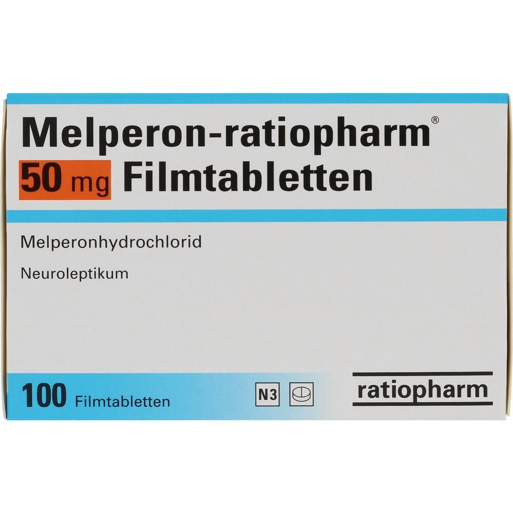 Melperon-ratiopharm 50mg 100 St Filmtabletten