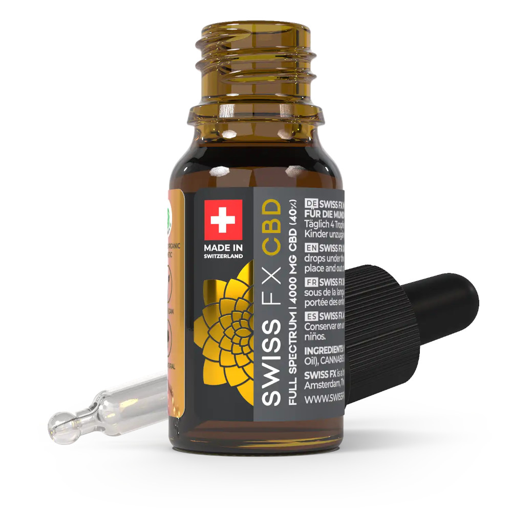 Swiss FX CBD Öl 40% 4000 mg/10 ml 10 ml Tropfen