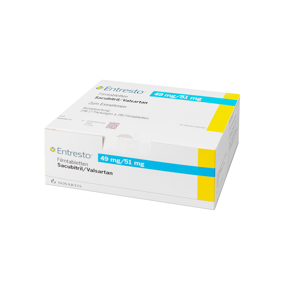 Entresto 49mg/51mg 196 St Filmtabletten